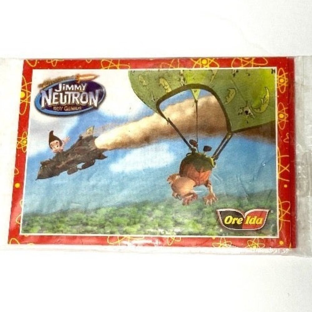 Jimmy Neutron Rare Ore-Ida Trading Card